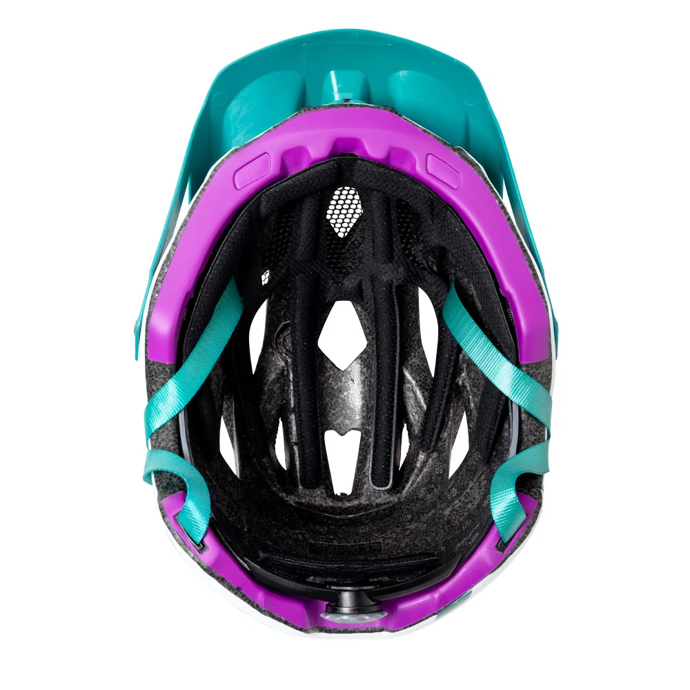Casco Enduro Blanco/Turquesa - Image 5
